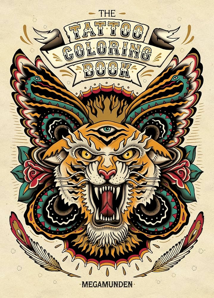 Amazon.com: The Tattoo Coloring Book: Coloring Book for Adults