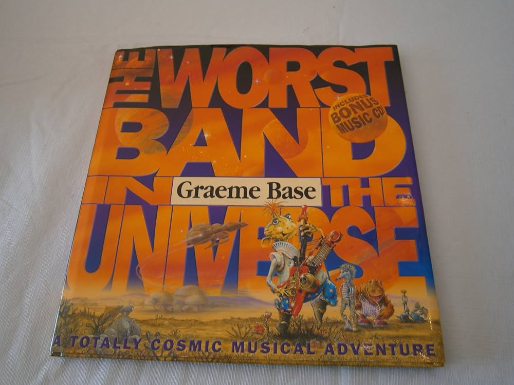 THE WORST BAND IN THE WORLD with CD intact: BASE, GRAEME