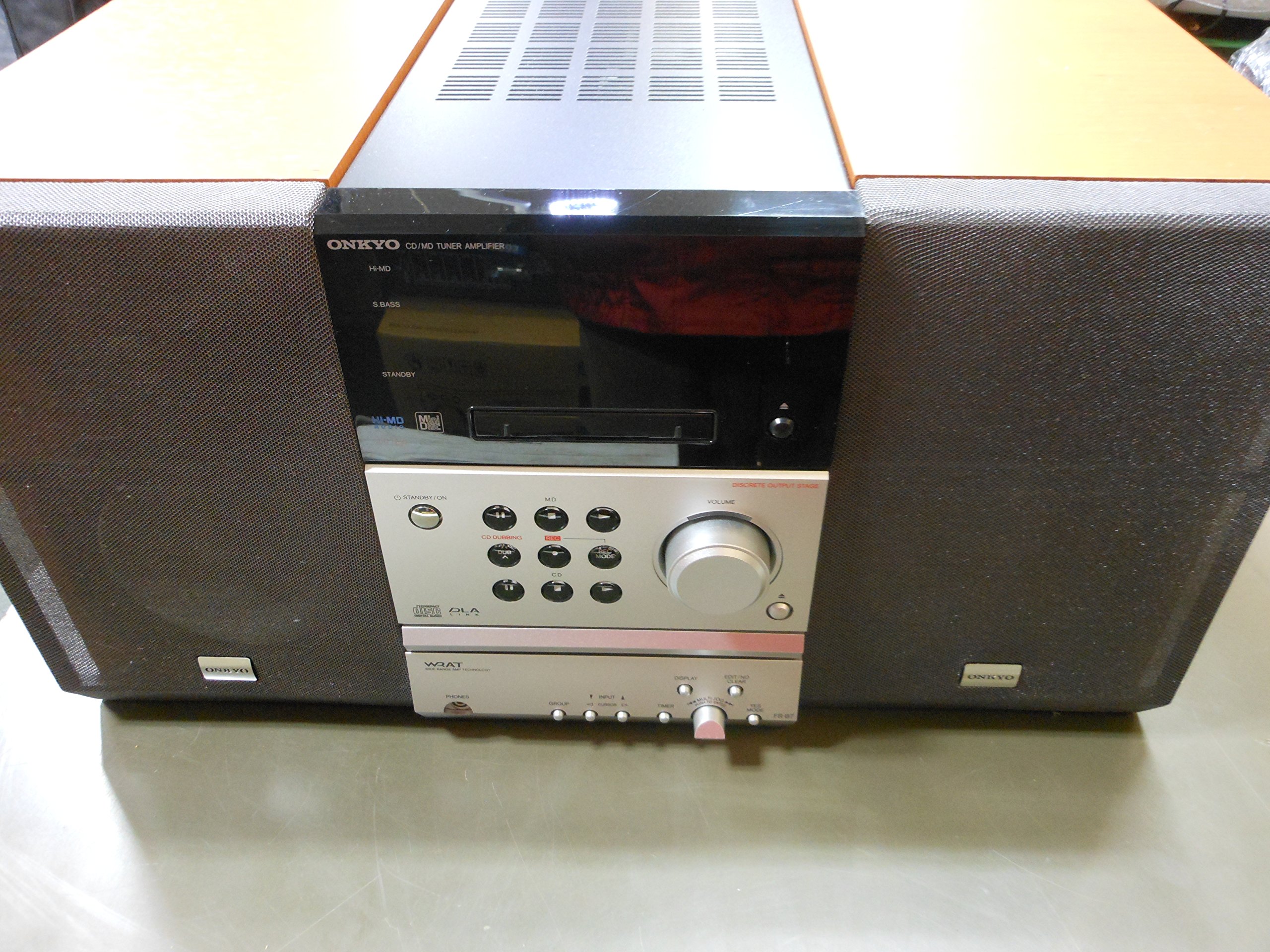 Amazon.co.jp: ONKYO FR-B Hi-MDコンポ X-B7(Y) /木目 : 家電＆カメラ