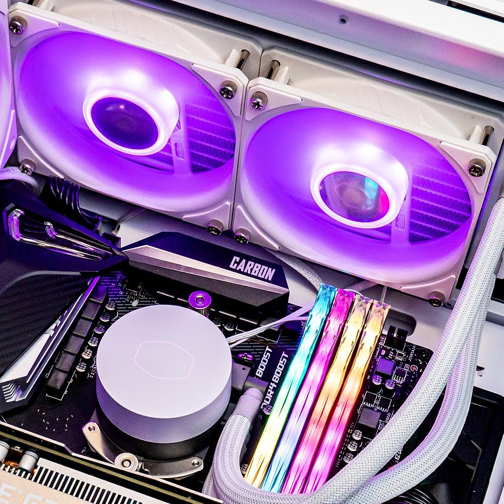 Amazon.co.jp: Cooler Master MasterLiquid ML240L V2 RGB ホワイト