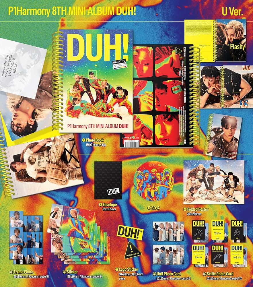 Amazon.co.jp: ピーワンハーモニー P1Harmony - 8th Mini Album Duh