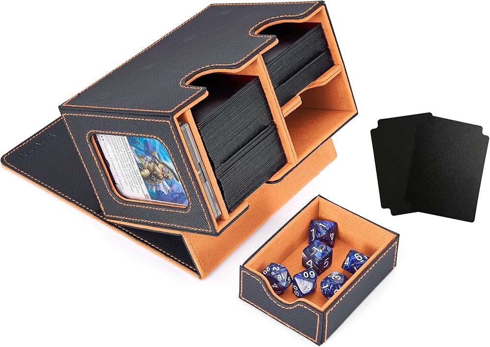 Amazon.co.jp: Venssu デッキケース トレカケース カードディスプレイ