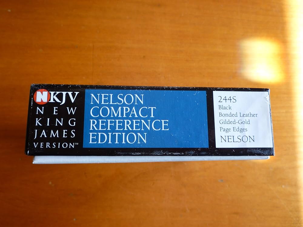 Holy Bible Compact Reference Edition with Snap-Flap Closure NKJV