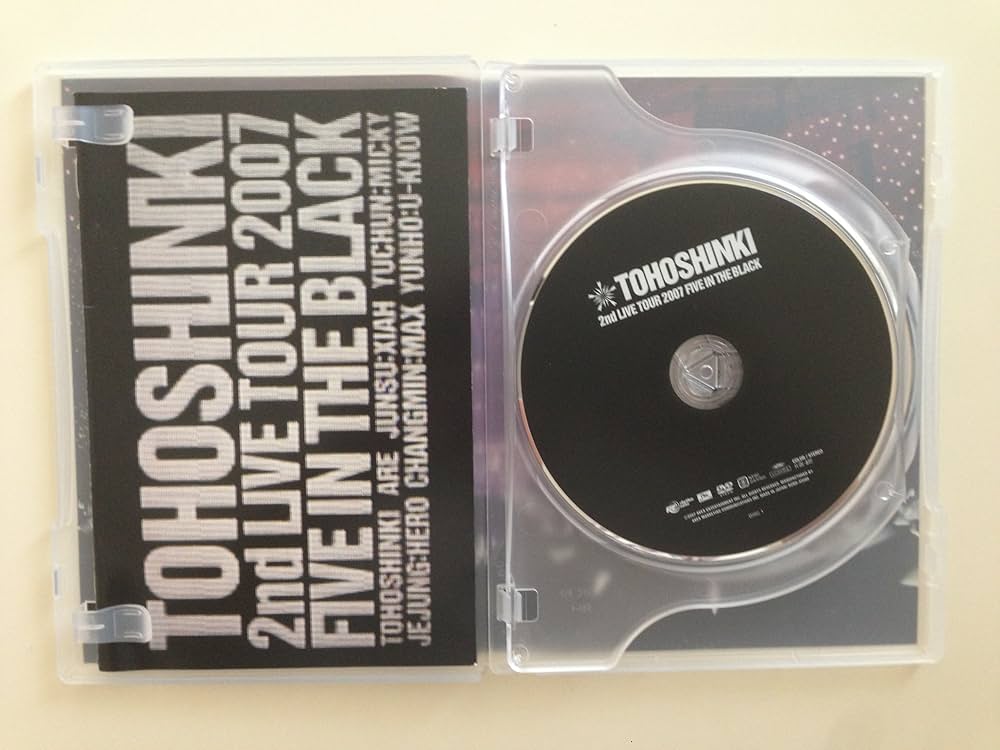 Amazon.co.jp: 2nd LIVE TOUR 2007 ~Five in the Black~〈初回限定盤