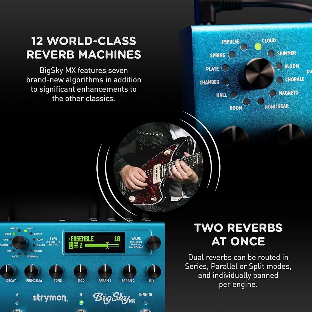 Amazon.co.jp: strymon ストライモン BigSky MX リバーブ ギター