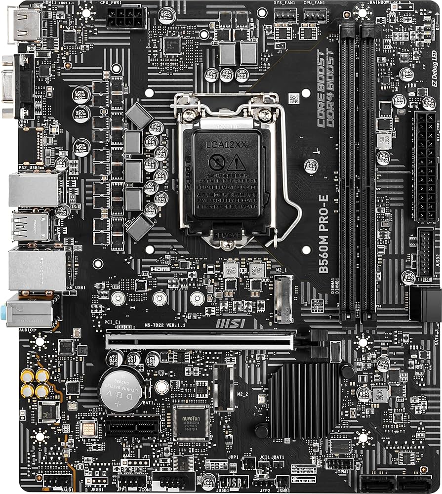 Amazon | MSI B560M PRO-E マザーボード Micro-ATX [Intel B560チップ