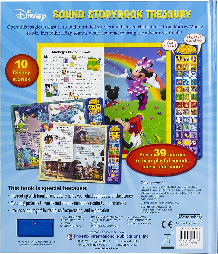 Amazon | Disney Sound Storybook Treasury | Broderick, Kathy