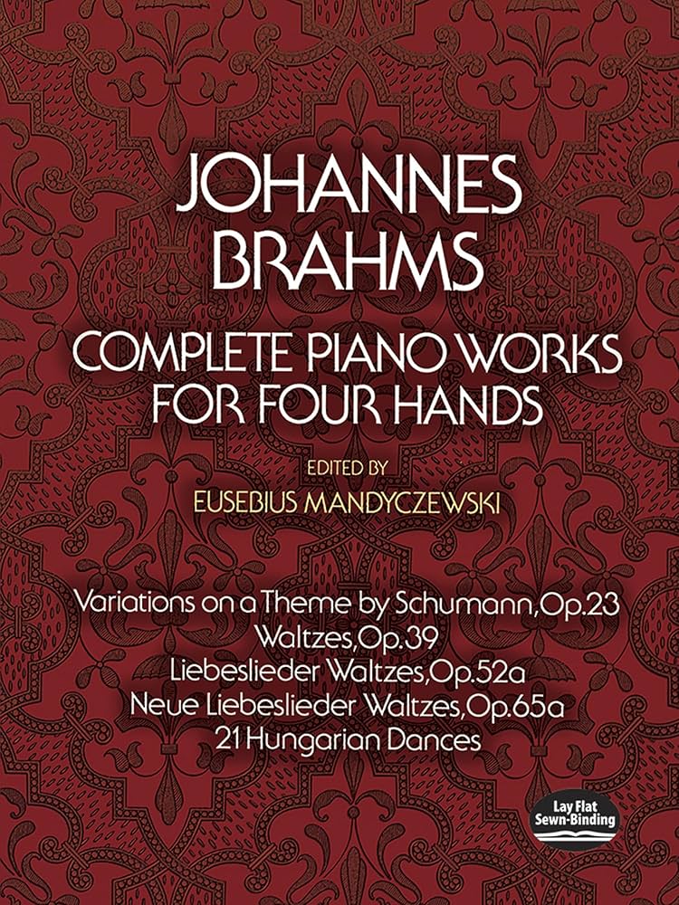 Complete Piano Works for Four Hands (Dover Classical Piano Music
