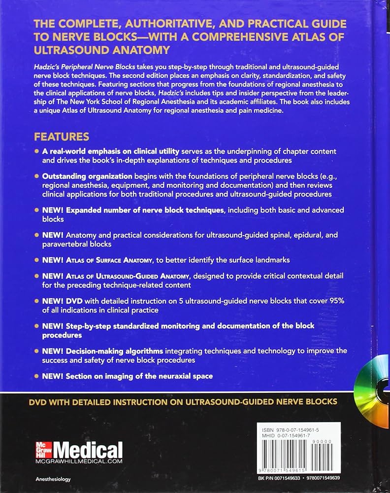 Hadzic's Peripheral Nerve Blocks and Anatomy for Ultrasound-Guided