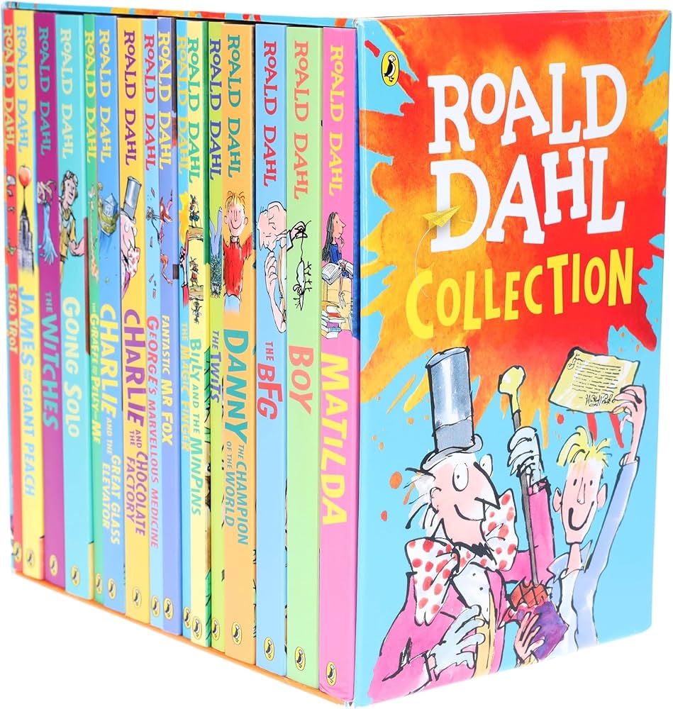The Roald Dahl Collection - 16 volume boxed set [Paperback] by