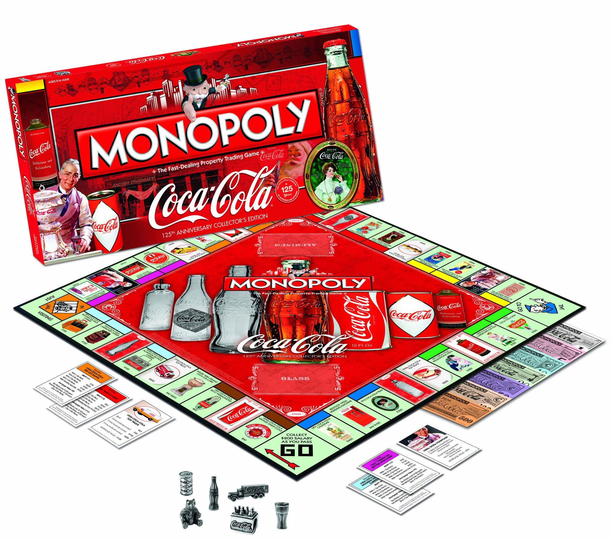 Amazon.com: Monopoly Coca-Cola : Toys & Games