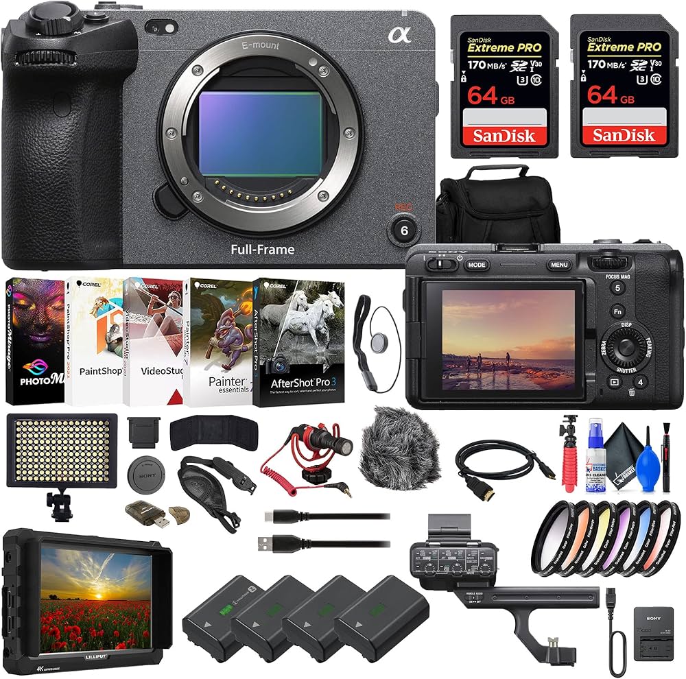 Amazon.com : Sony FX3 Full-Frame Cinema Camera (ILME-FX3) + 4K