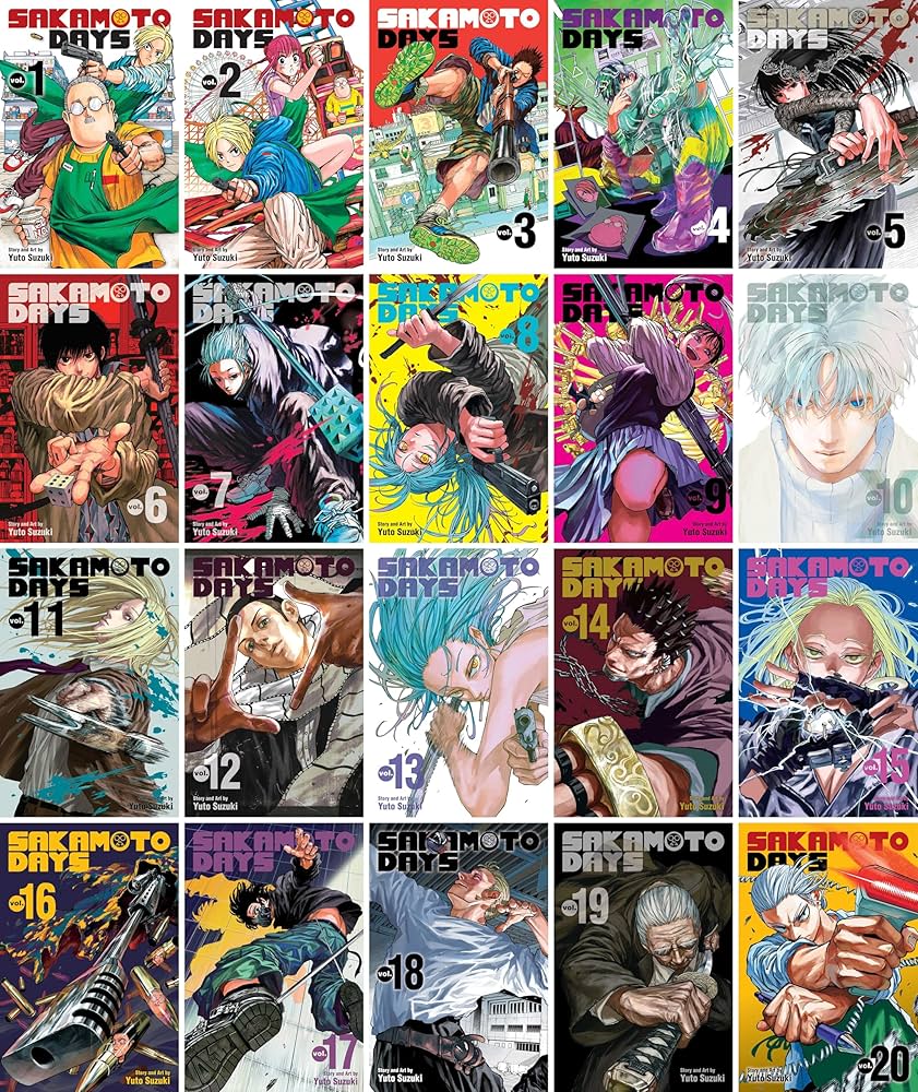 Sakamoto Days (Vol. 1-20) Complete Manga Series Collection | 20