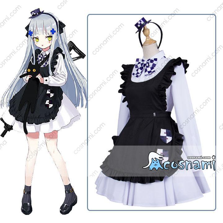 HK416 黒猫のギフト コスプレ衣装 ドルフロ 416 スキン コス服