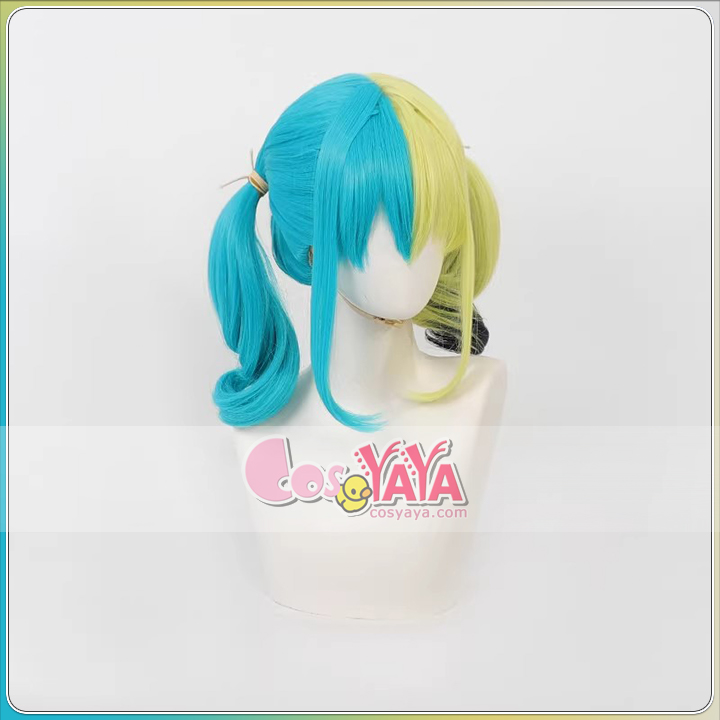 ポケモンレジェンズZ-A カナリィ ウィッグ トレードマークの青緑