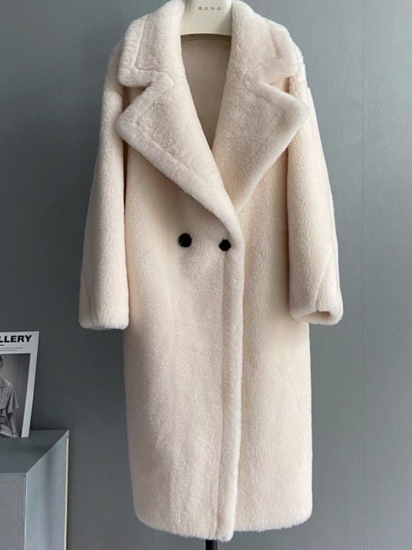 予約 WOOL 8color ボア ムートン ロング コート | LiLiRena