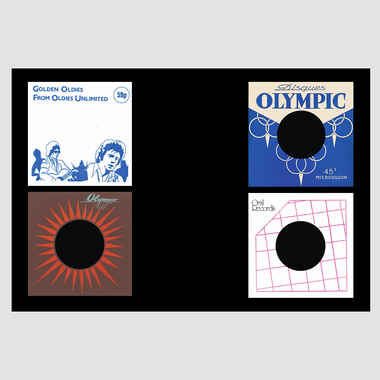 Record Sleeves – Mamama / Masala Noir