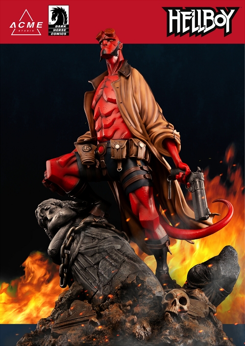 来店受取不可】HELLBOY 25th Anniversary/ ヘルボーイ 1/4 スタチュー