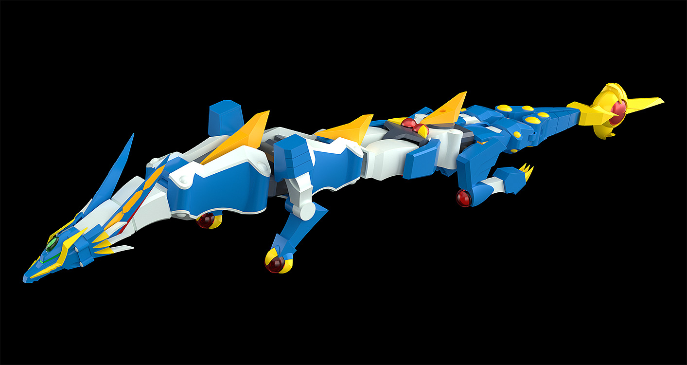 MODEROID/ 完全勝利ダイテイオー: ダイリュウオー プラモデルキット