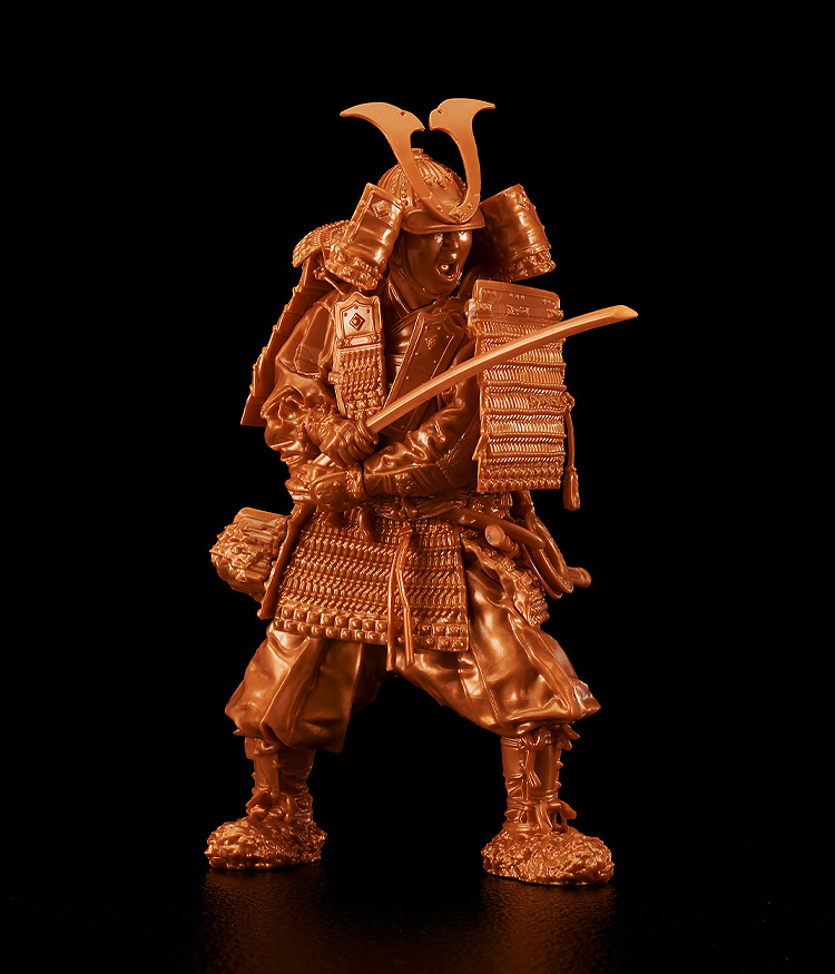 PLAMAX/ 鎌倉時代の鎧武者 1/12 プラモデルキット 赤銅の装 Copper