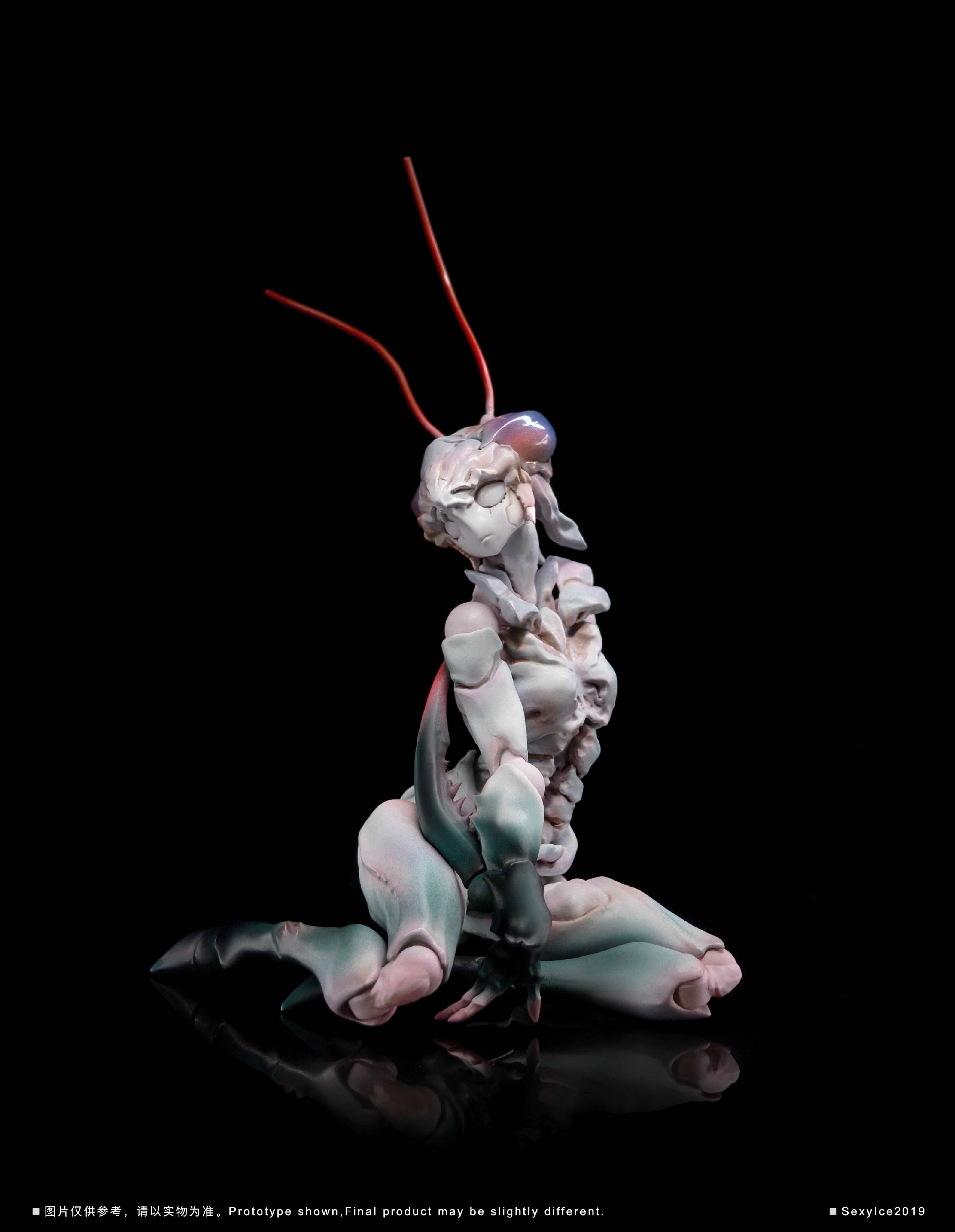 蟲 VERMIN シリーズ/ 実験体 B0127 カマキリ 1/12 アクション