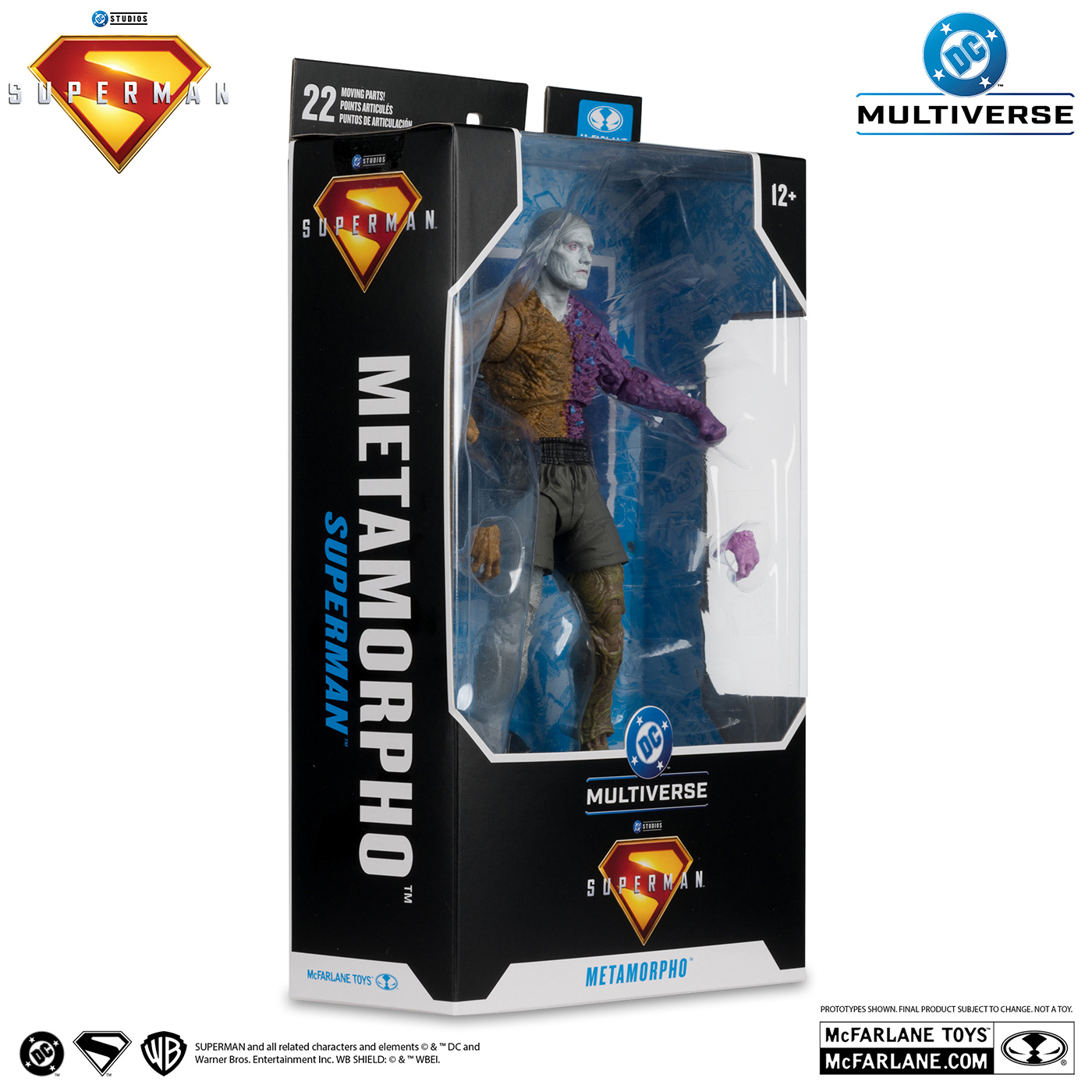 スーパーマン マクファーレントイズ メタモルフォ superman フィギュア