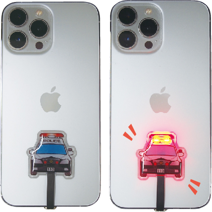 警察グッズ販売店 有富商会 / スマピカッ！4種