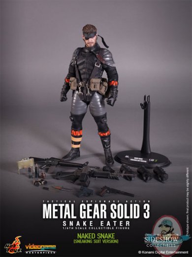 Metal Gear Solid 3 Naked Snake Eater 1/6 Scale Figure by Hot Toys
