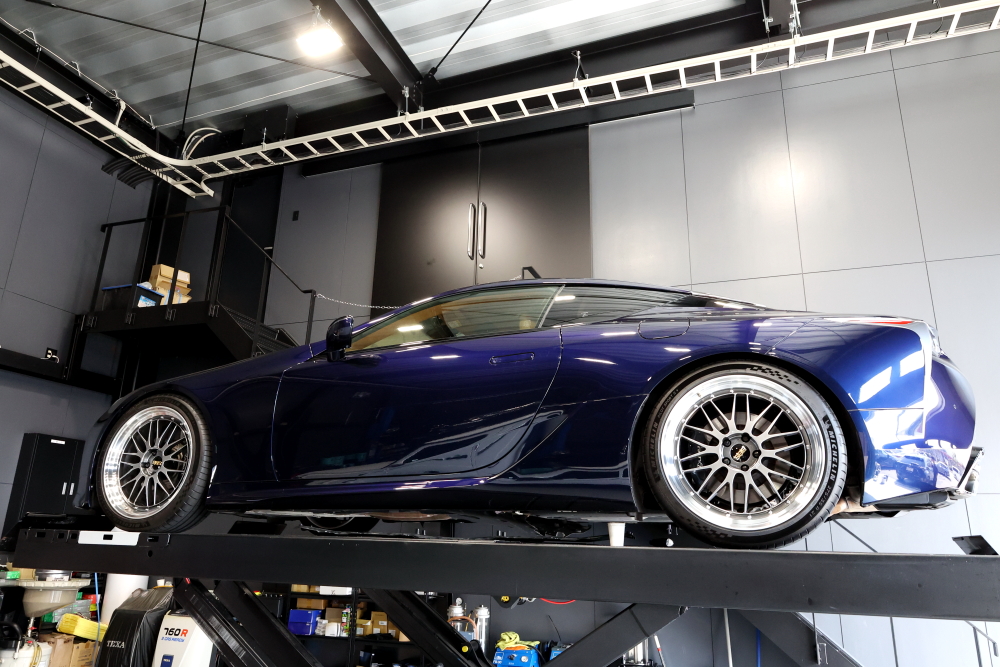 LEXUS LC500 Sパッケージ ＆ BBS LM 21AW＋MICHELIN PS S5＋ナガホリ