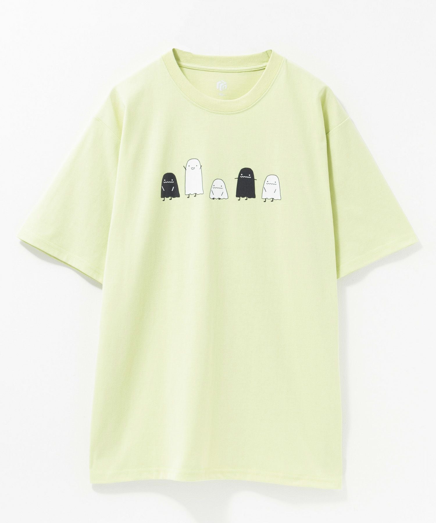 T-GRAPHICS キャラクターデザインプリント半袖Tシャツ メンズ