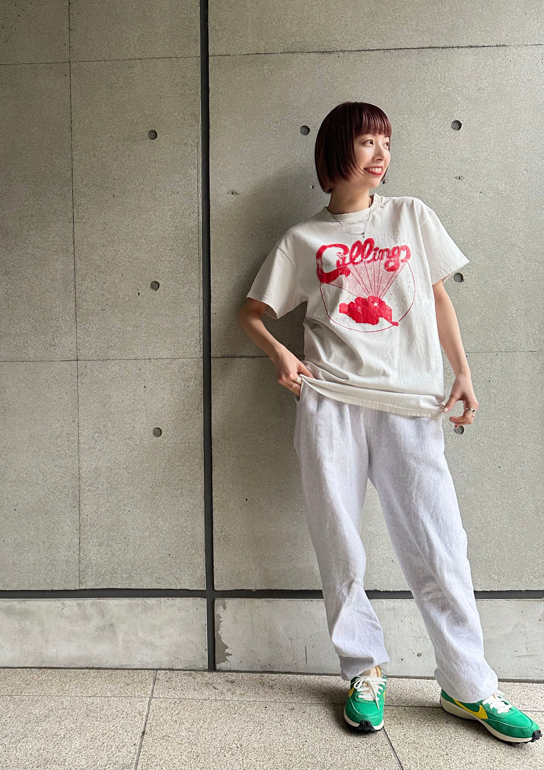 OSHIMA REI オオシマレイ | Calling ロックTシャツ | MACHU PICHU SHOP