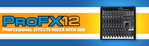 ProFX12｜ProFX Series｜Digital Recording｜Mackie Japan
