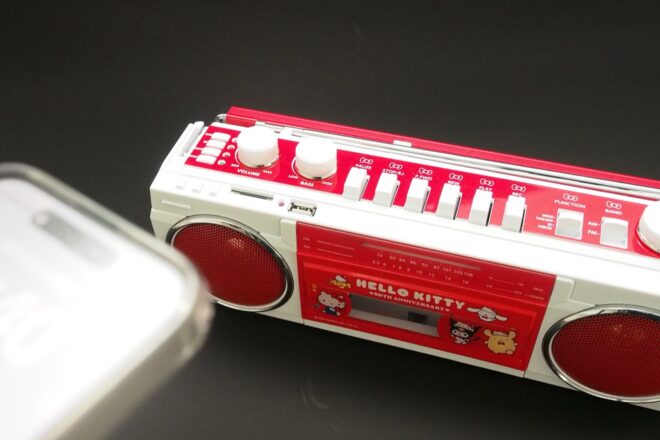 ハローキティ サンリオ ラジカセ 1998 ラジオ FM AM レトロサンリオ