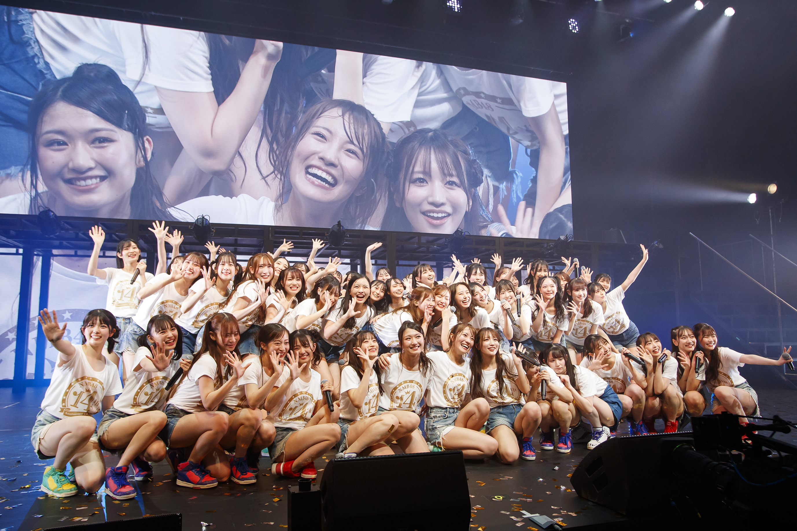NMB48の14周年記念ライブ『NMB48 14th Anniversary LIVE〜UNITE