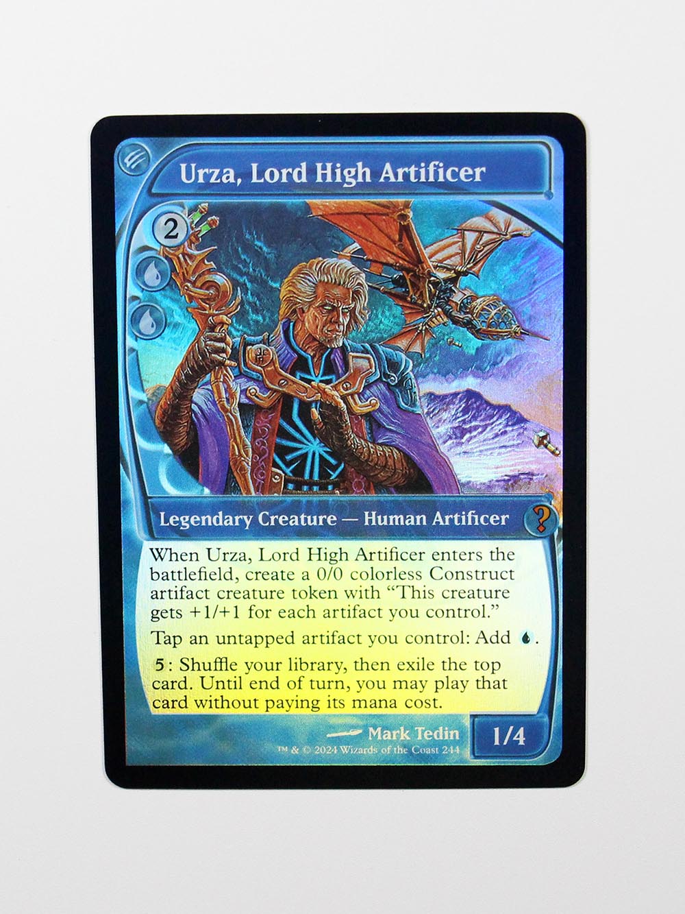 Urza, Lord High Artificer Foil from Mystery Booster 2 (MB2) MTG