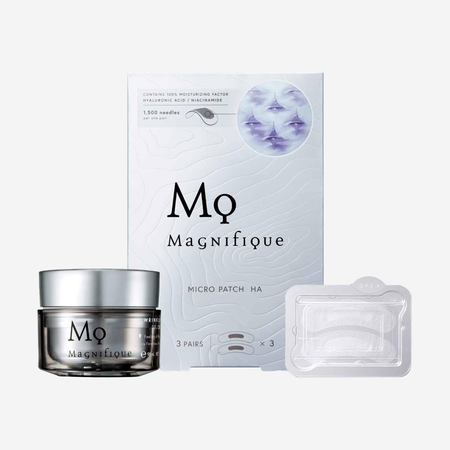 マニフィーク公式】リンクルリフト ジェルクリーム＆マイクロパッチ