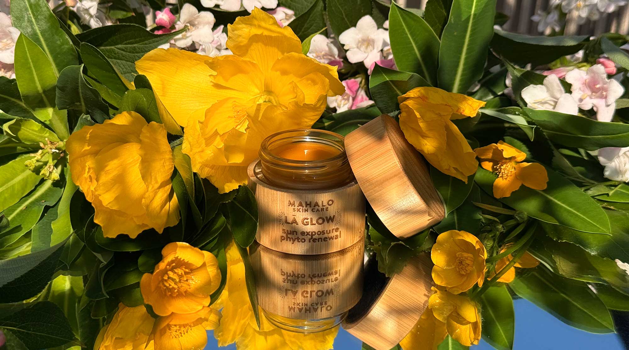 L.E. LĀ GLOW sun exposure phyto renewal| MAHALO Skin Care