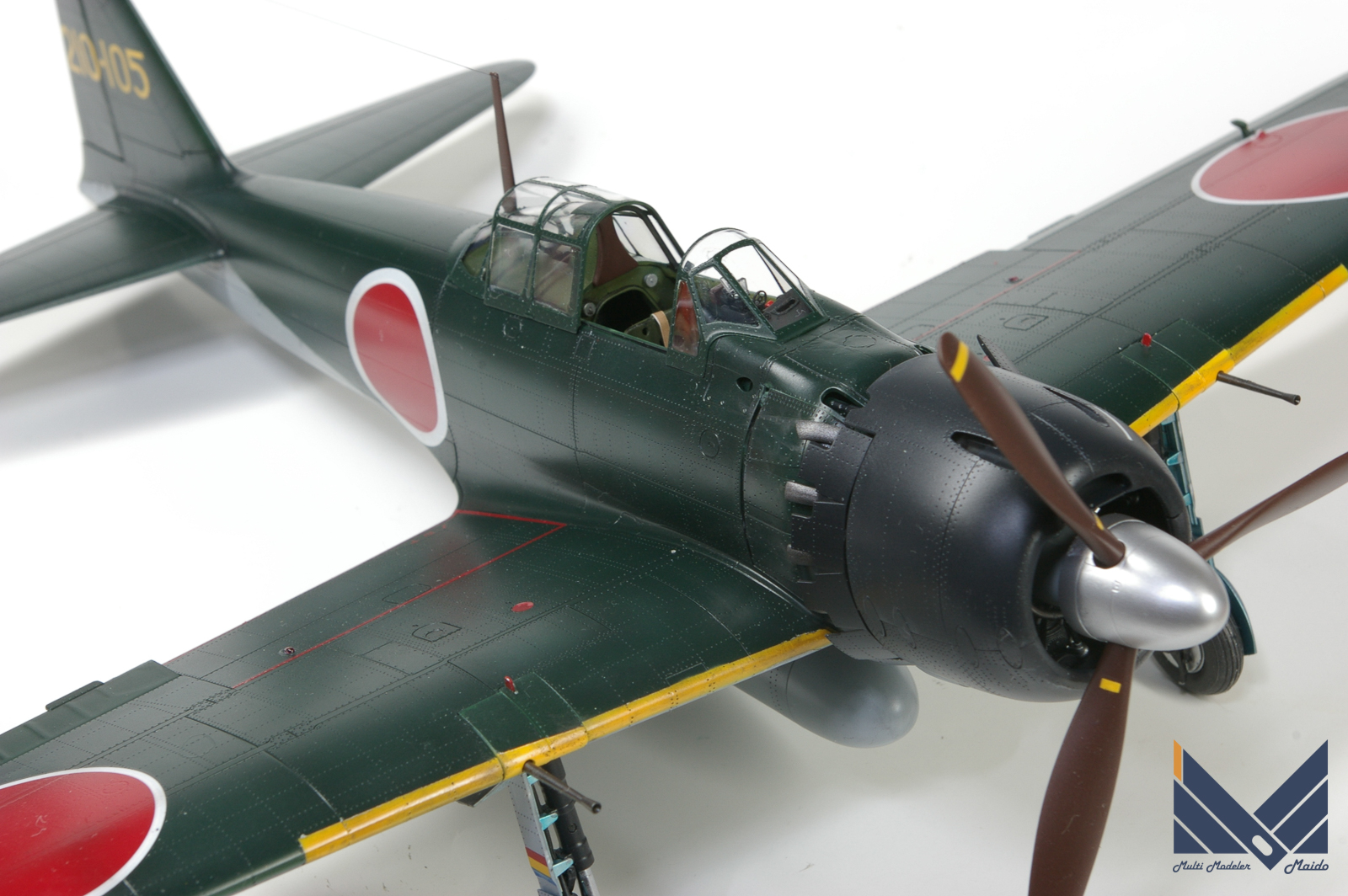 sakuらん 零式艦上戦闘機52型 リアルモーターライズ完成品 sakuらん 零