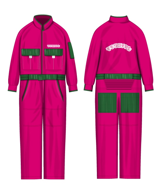 ももクロChan』10周年記念プロジェクト 2代目衣装つなぎレプリカ