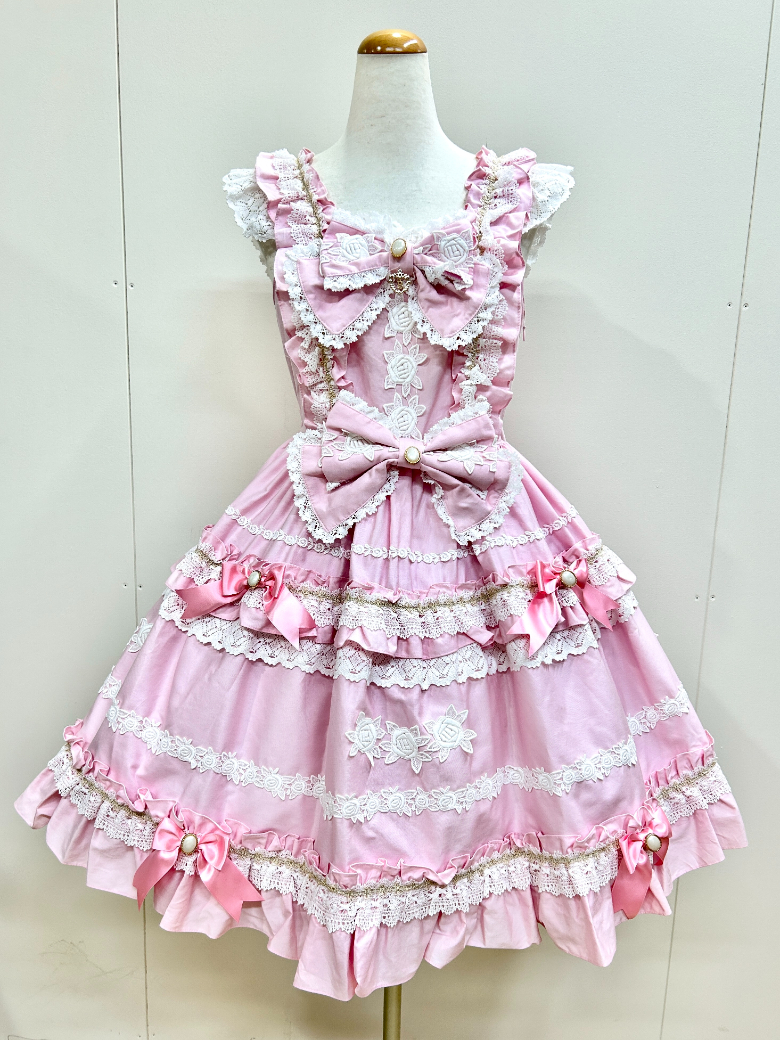 BABY,THE STARS SHINE BRIGHT Rose Lace Rococo ジャンパースカート