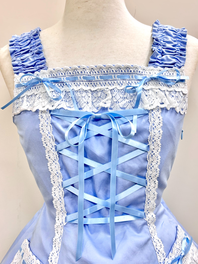 BABY,THE STARS SHINE BRIGHT 裾スカラップジャンパースカート