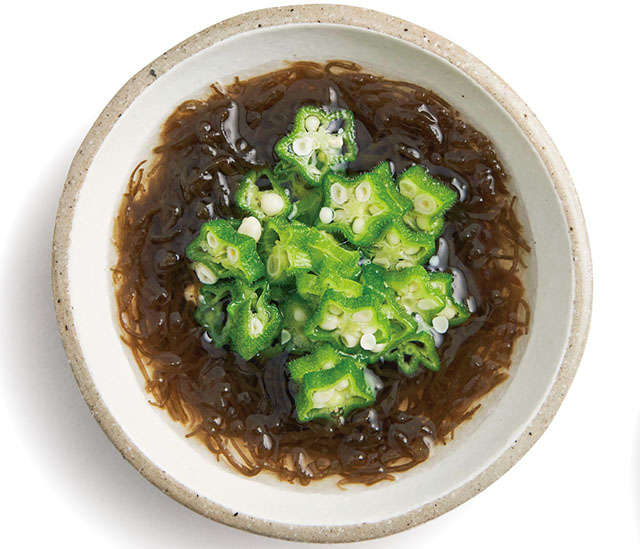 糖の吸収を抑えてくれて優秀食材をさらにパワーアップ！ 「もずく酢