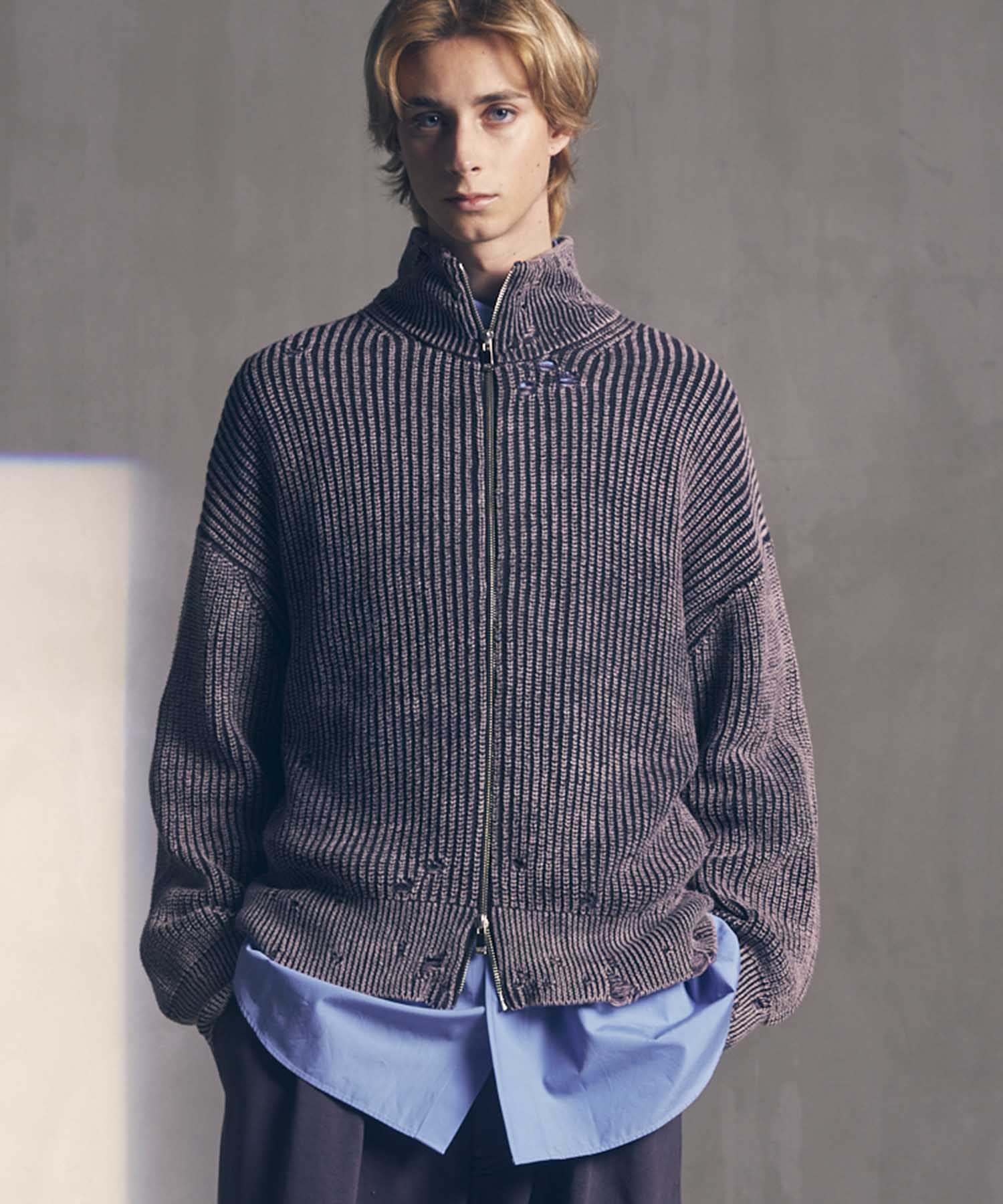 MAISON SPECIAL ドライバーズニット size1 MAISON SPECIAL（メゾン