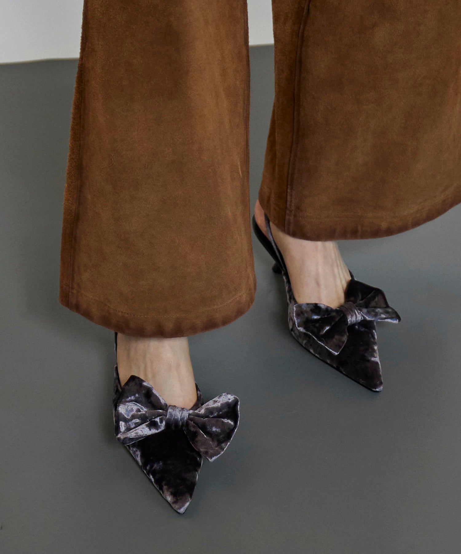 SALE】2way Ribbon Mule