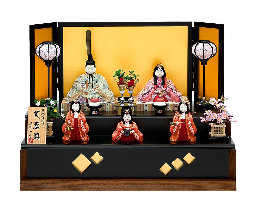 まこちゃん❗️豪華米州宝山雛 木目込人形7段飾り 楽天市場】雛人形