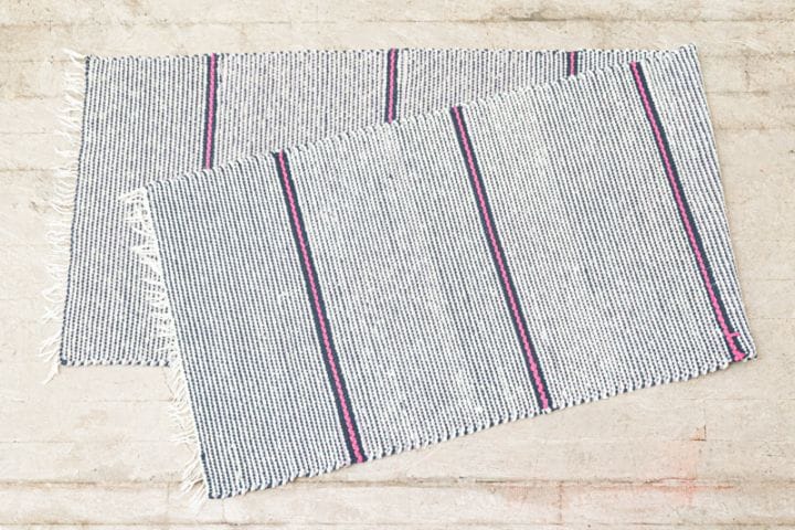 北欧家具 talo フィンランド製 トラースマッタ （裂き織りマット）