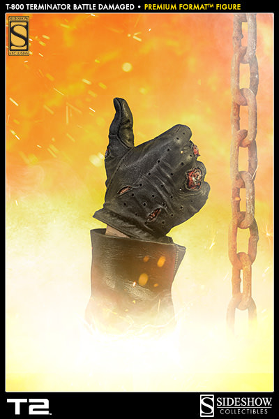 ターミネーター2 1/4プレミアムフォーマット T-800 バトルダメージ