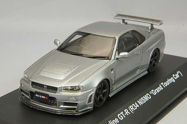 京商 1/43 日産 スカイライン GT-R R34 ニスモ グランドツーリングカー