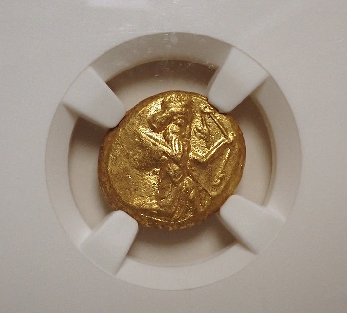 古代アケメネス朝ペルシア、ダリック金貨BC5世紀「走る王