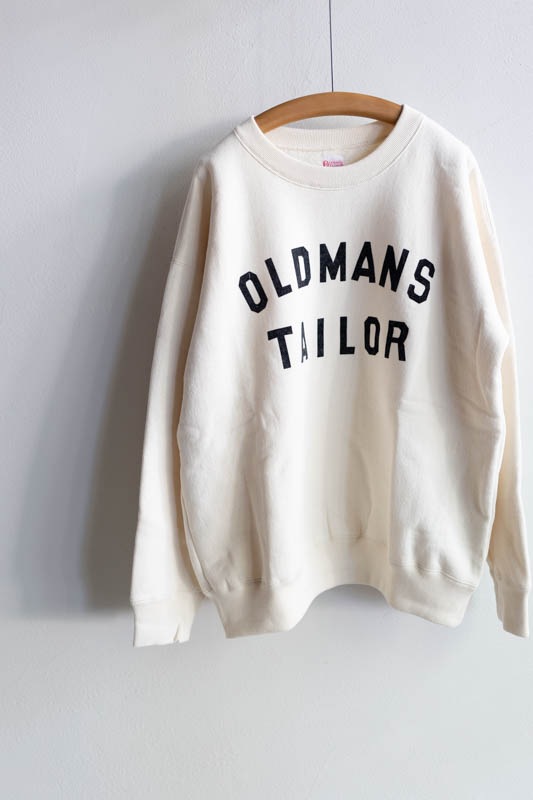 OLDMAN'S TAILOR オールドマンズテーラー | OMT FLOCKY PRINT CREW